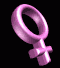 GIF animado (70860) Signo femenino rosa