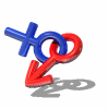 GIF animado (72763) Signo masculino femenino