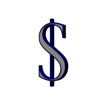 GIF animado (62288) Simbolo dolar girando