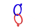 GIF animado (72768) Simbolo hombre mujer