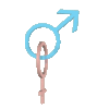 GIF animado (72774) Simbolos hombre mujer