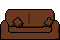 GIF animado (63805) Sofa marron