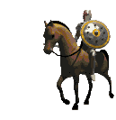 GIF animado (72670) Soldado caballo
