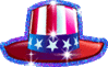 GIF animado (65739) Sombrero americano