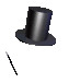 GIF animado (65745) Sombrero copa