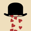GIF animado (65749) Sombrero corazones