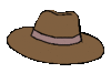 GIF animado (65761) Sombrero marron