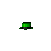 Imagen GIF de Sombrero verde animado