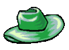 GIF animado (65771) Sombrero verde