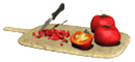 GIF animado (63016) Tabla cortar tomates