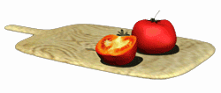 GIF animado (63019) Tabla cortar tomates