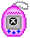 GIF animado (64670) Tamagotchi rosa