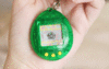 GIF animado (64674) Tamagotchi verde