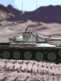GIF animado (61982) Tanque desierto