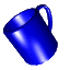 GIF animado (63063) Taza azul
