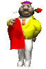 GIF animado (72685) Torero con una rosa