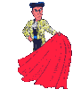 GIF animado (72690) Torero toreando