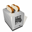 GIF animado (63387) Tostadora pan molde
