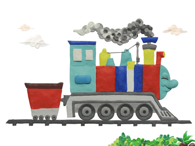 GIF animado (64721) Tren juguete