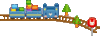 GIF animado (64726) Tren juguete