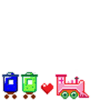 GIF animado (64727) Tren juguete