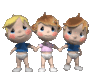 GIF animado (70115) Trillizos