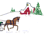 GIF animado (61041) Trineo caballo