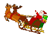 GIF animado (61059) Trineo papa noel