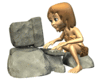 GIF animado (70842) Troglodita ordenador