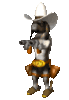 GIF animado (72711) Vaquero girando sus pistolas
