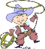 GIF animado (72725) Vaquero y su cuerda