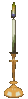 GIF animado (63595) Vela candelabro