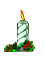 GIF animado (61629) Vela de navidad