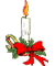 GIF animado (61630) Vela de navidad