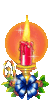 GIF animado (61641) Vela en un candelabro