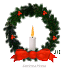 GIF animado (61650) Vela en una corona