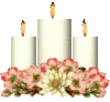 GIF animado (61689) Velas blancas