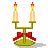 GIF animado (61697) Velas de navidad