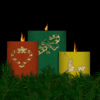 GIF animado (61698) Velas de navidad