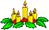 GIF animado (61702) Velas de navidad