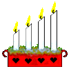 GIF animado (61708) Velas de navidad