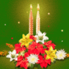 GIF animado (61709) Velas de navidad