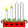 GIF animado (61710) Velas de navidad
