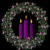 GIF animado (61714) Velas en una corona
