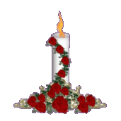 GIF animado (61728) Velas y rosas