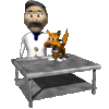 GIF animado (72746) Veterinario gato