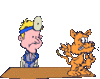 GIF animado (72747) Veterinario gato
