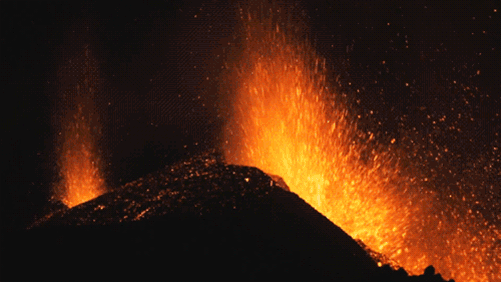 GIF animado (66208) Volcan lava
