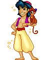 Imagen GIF de Aladdin animado