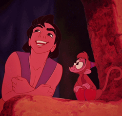GIF animado (81354) Aladdin abu